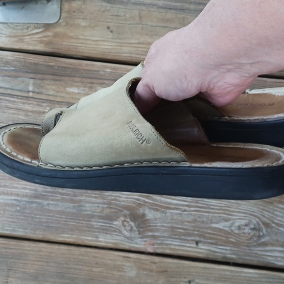 Woolrich women's leather sandals size 7.5 - Picture 10 of 10